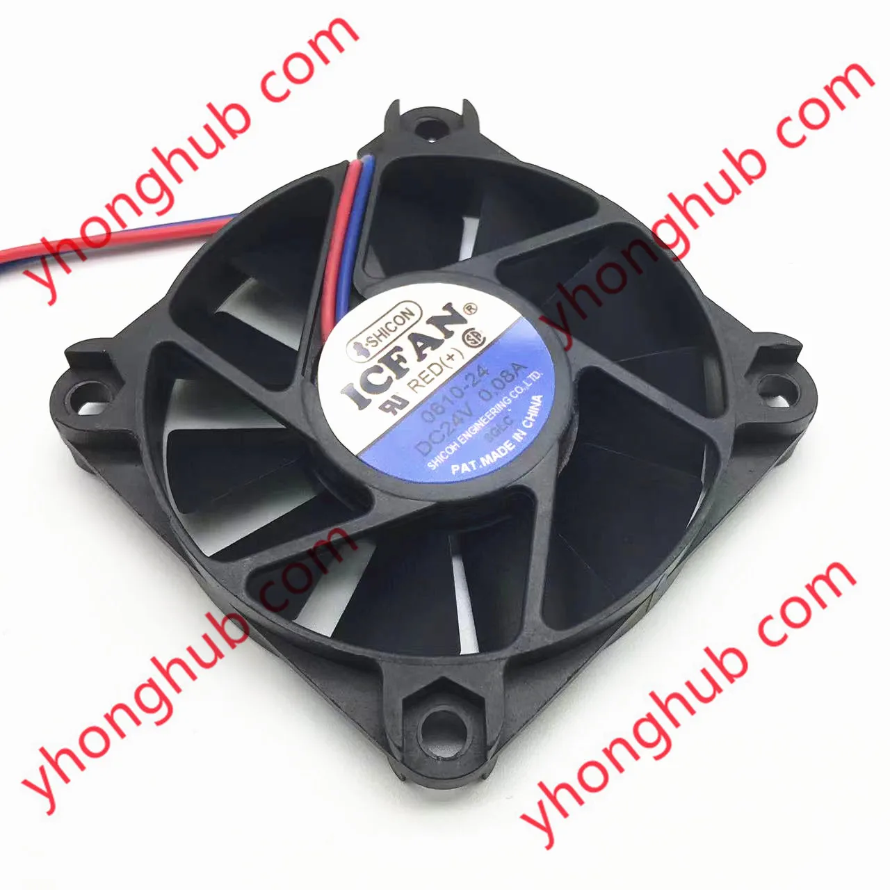 Двухпроводный вентилятор охлаждения сервера icfan e232190 0610-24 dc 24v 0