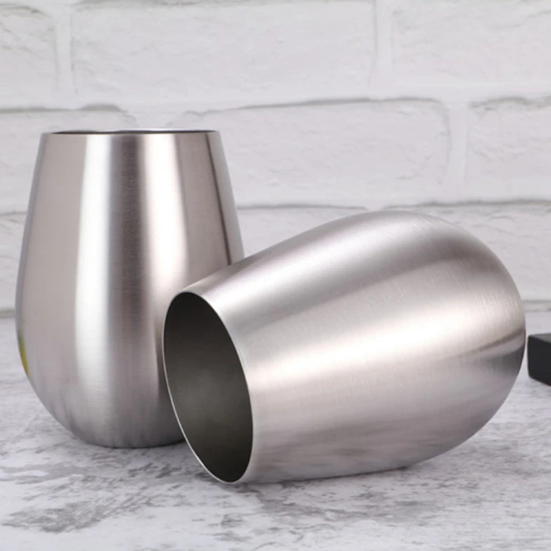 Стальные винные бокалы из нержавеющей - Фотография_2