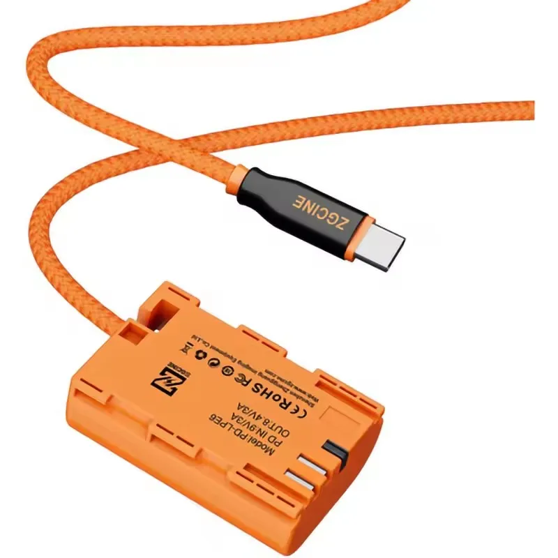 Zg-pd-lpe6 zgcine usb-c pd к lp-e6 - Фотография_6