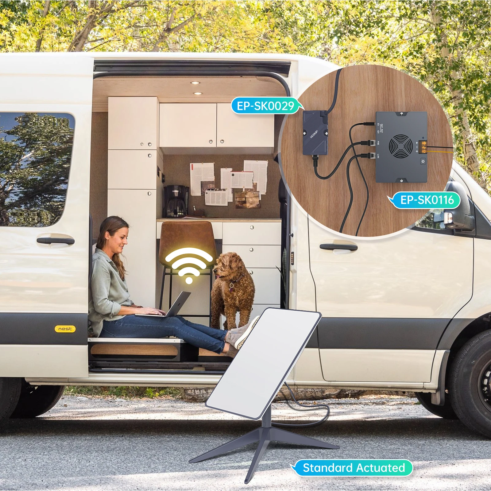 Запатентованный инжектор gige poe starlink buddle «все в одном» - Фотография_6