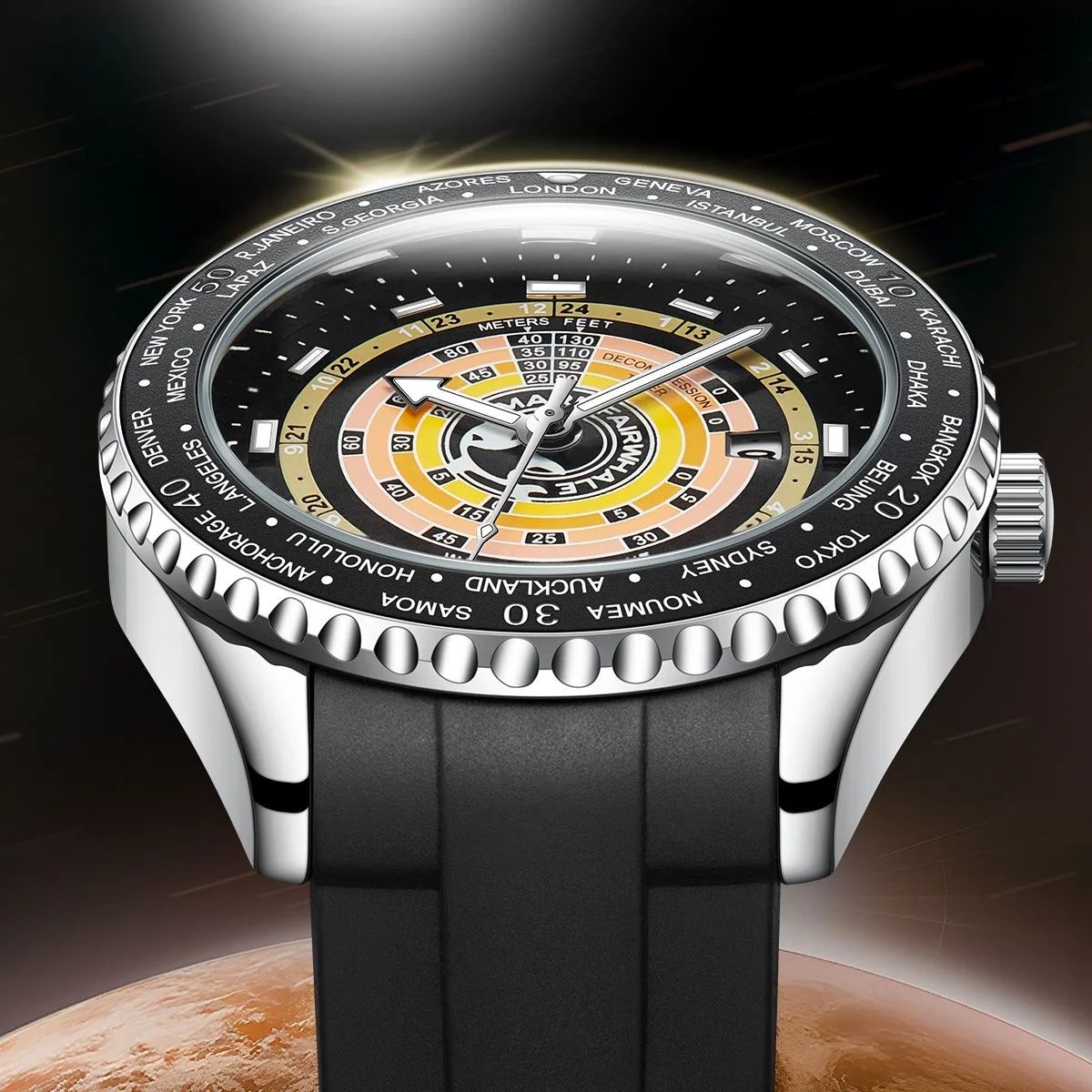 Спортивные часы, мужские брендовые - Фотография_4