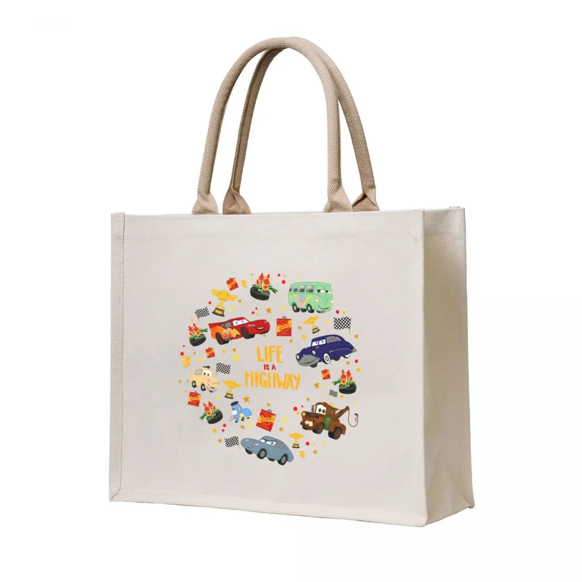 Life is a highway tote bag экологические