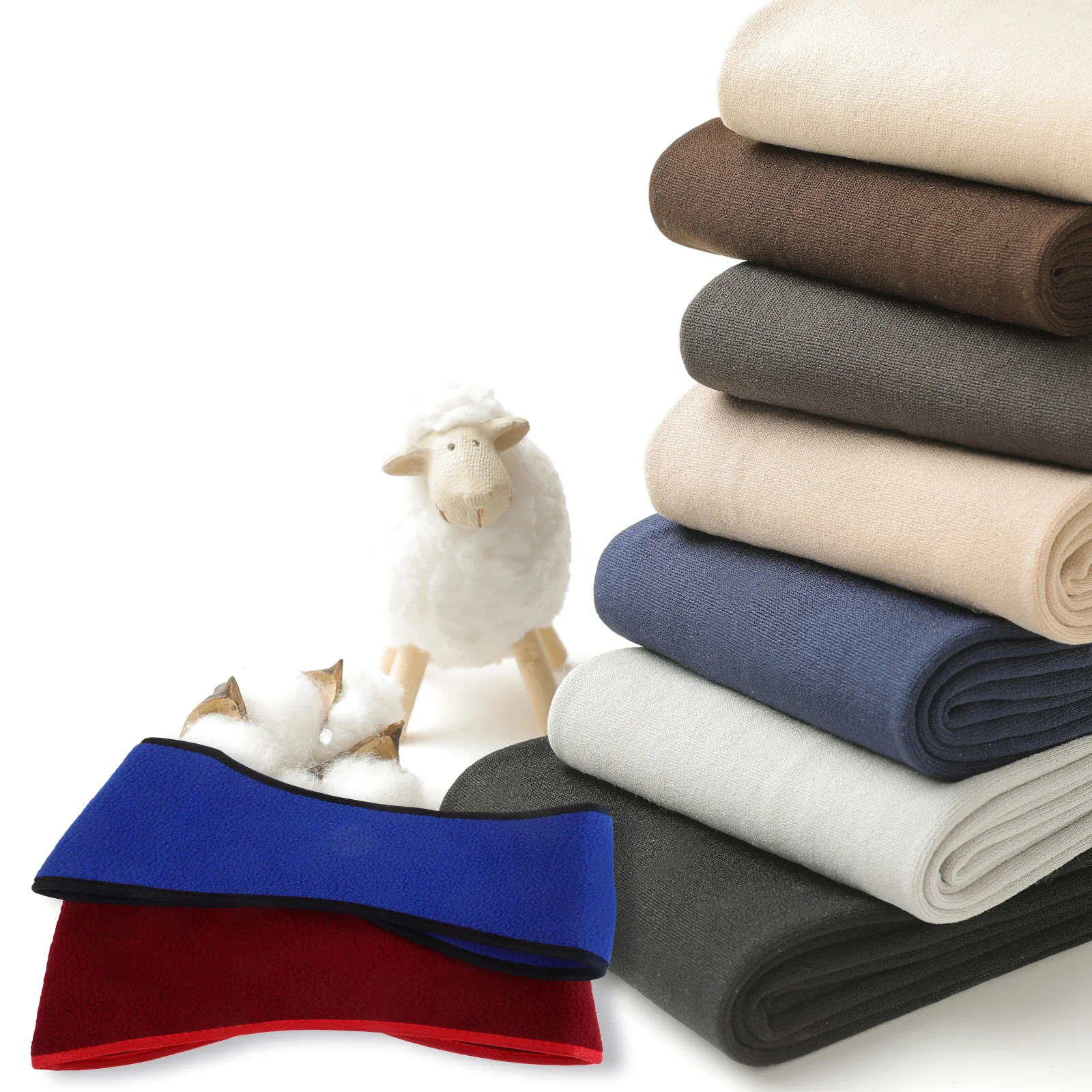 Полярные флисовые теплые повязки на голову - Фотография_2