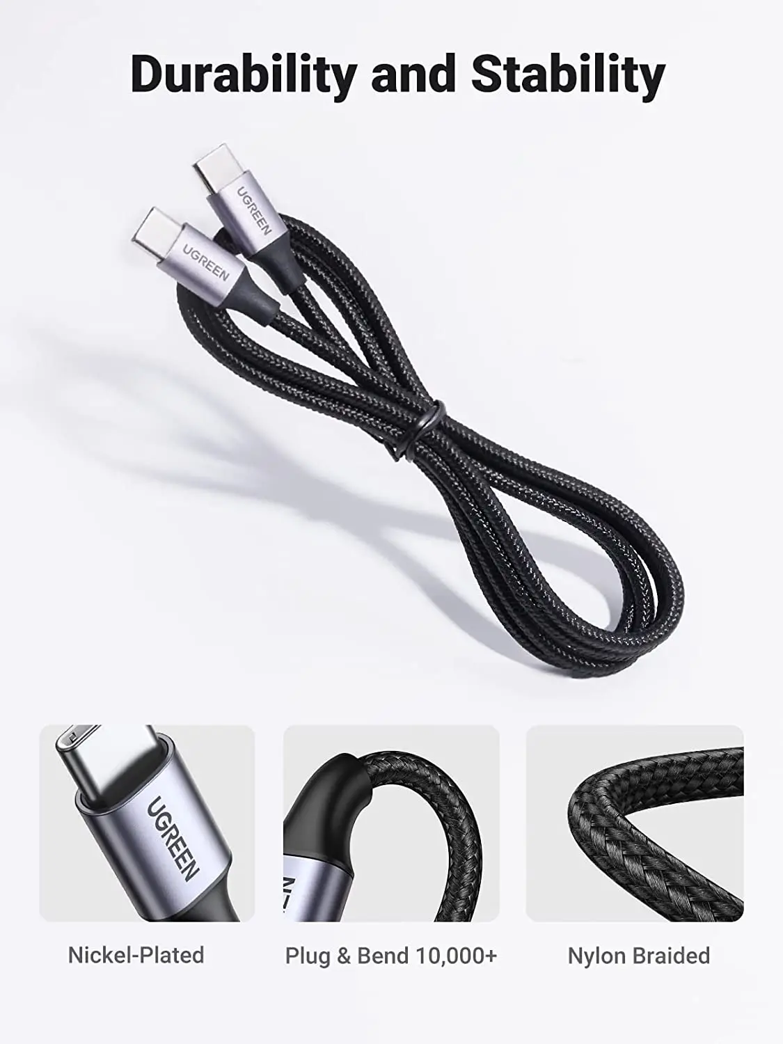 Usb c-кабель 3a тип c для быстрой - Фотография_2