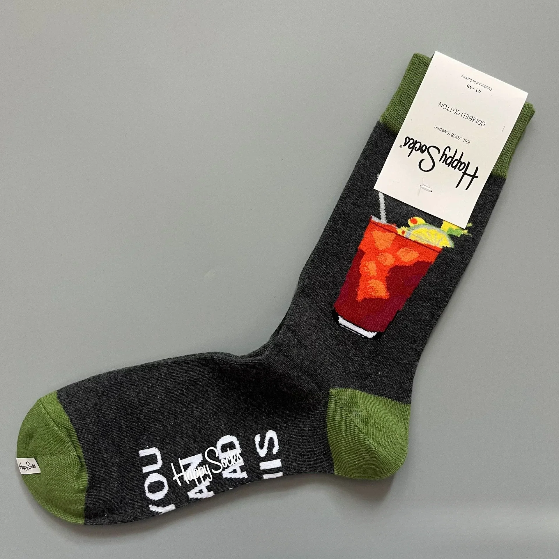 Хлопковые носки happy - Фотография_4