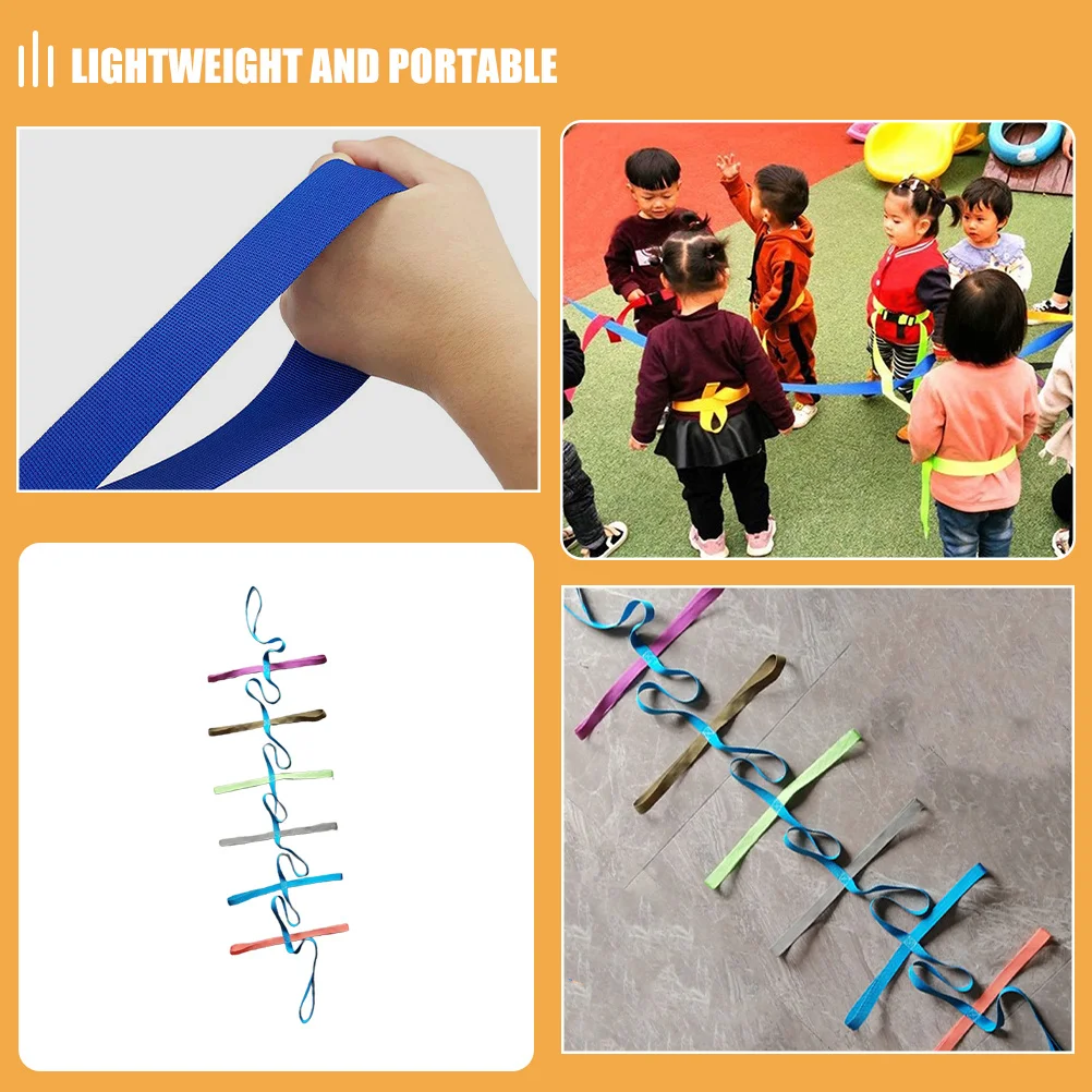 Детская безопасная прогулочная веревка с красочными ручками - Фотография_6