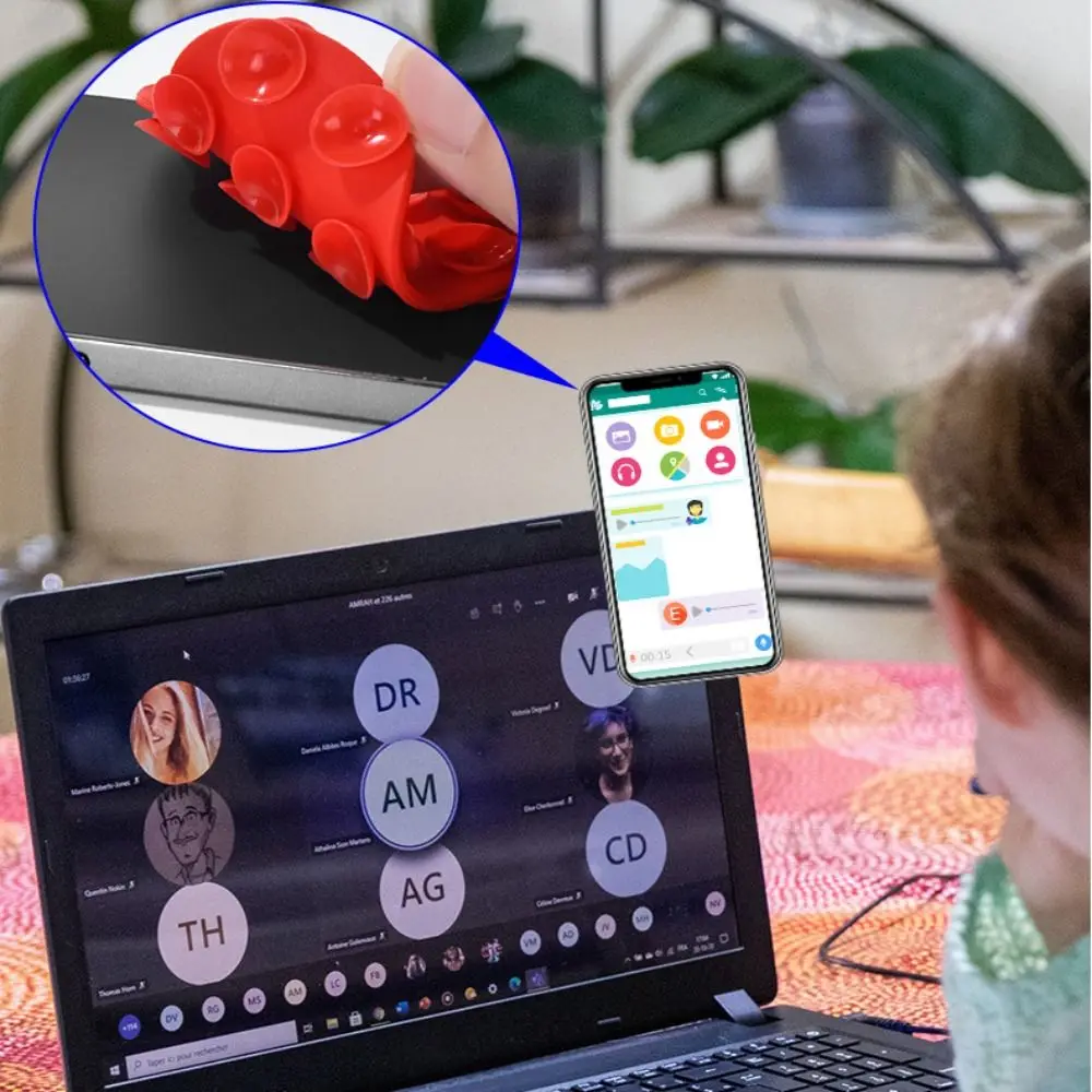 Присоска в форме сердца с силиконовой - Фотография_5