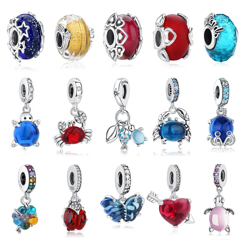 Бусины из серебра 925 пробы для