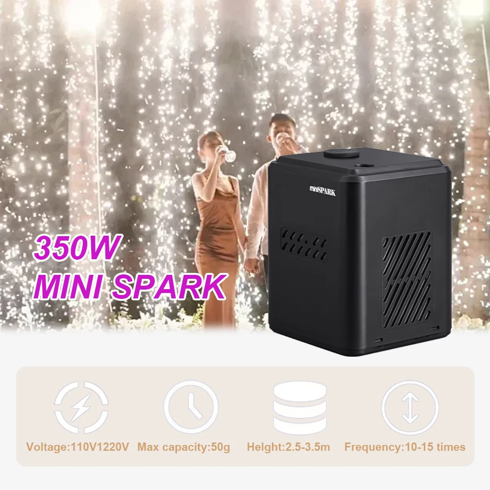 Машина с холодной искрой dmx с дистанционным управлением - Фотография_2