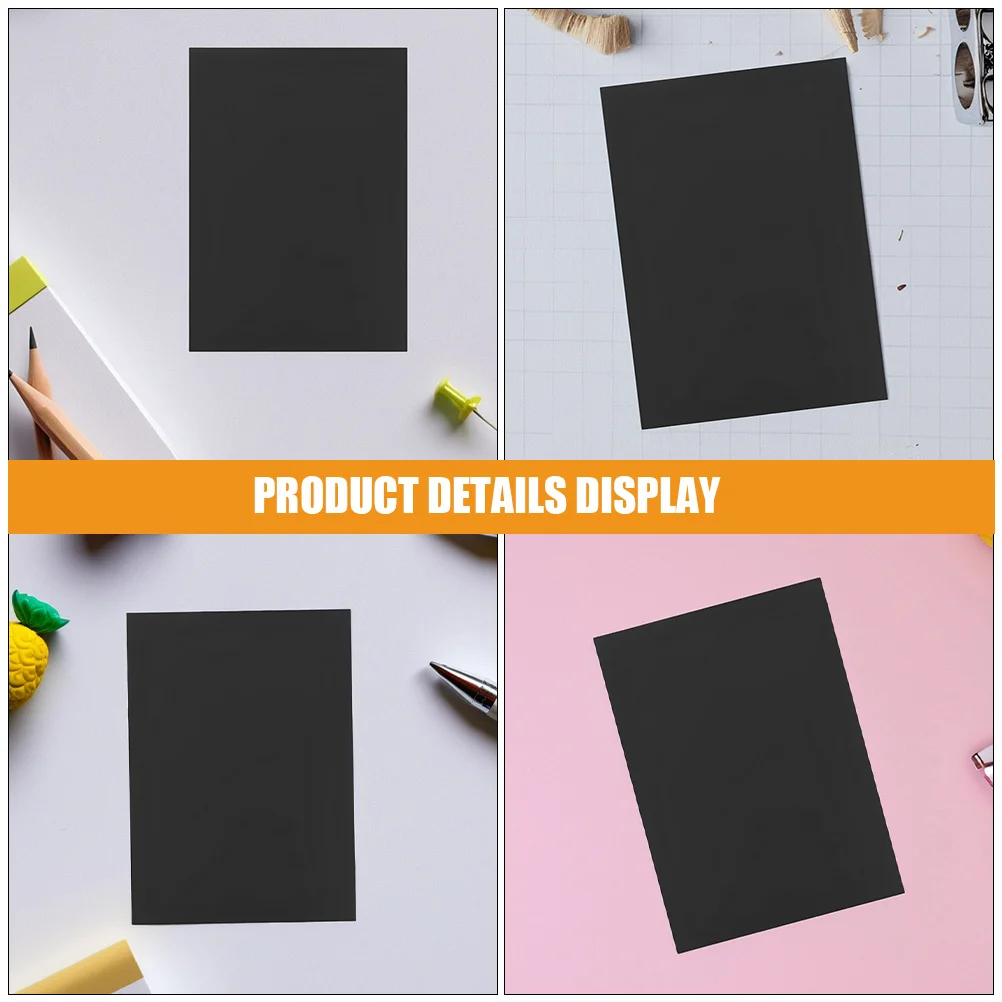 40 листов черного картона формата а4 - Фотография_2