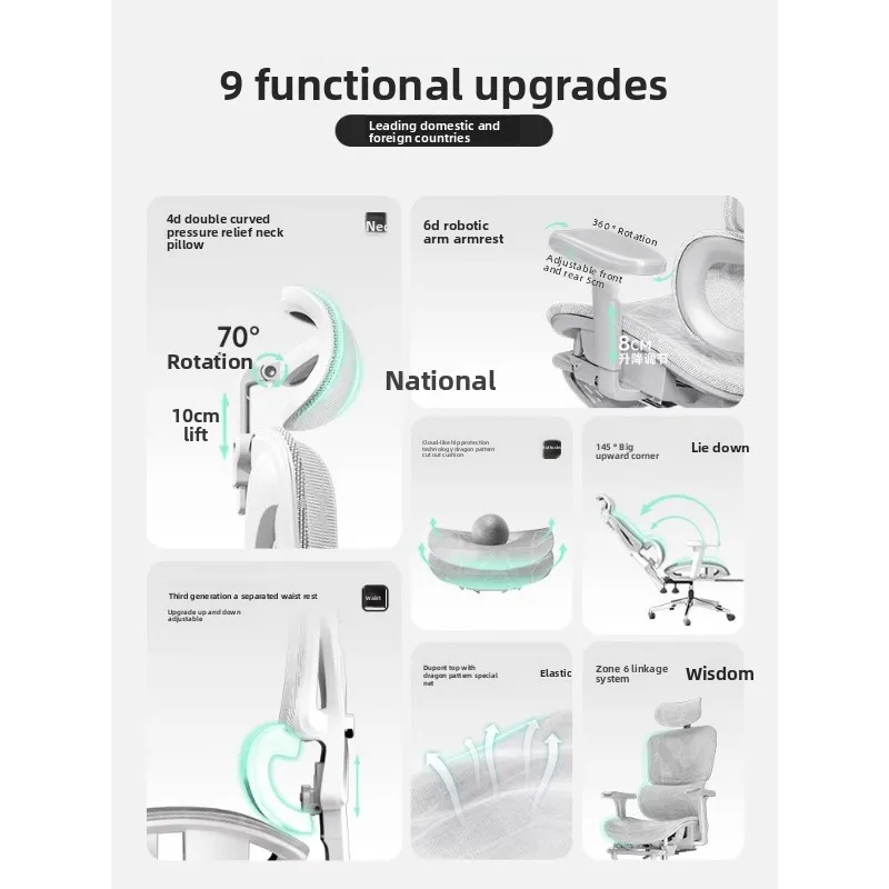 Удобное эргономичное кресло с регулируемой спинкой - Фотография_3