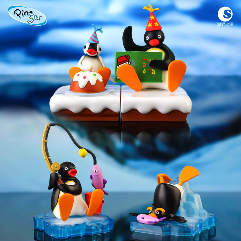 Подлинная забавная сцена pingu gashapon - Фотография_2