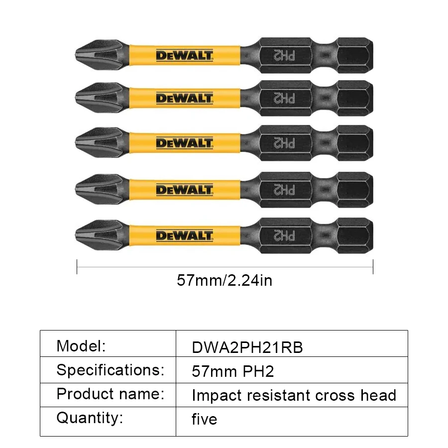 Dewalt ударные отвертки 2/5/10 шт - Фотография_3