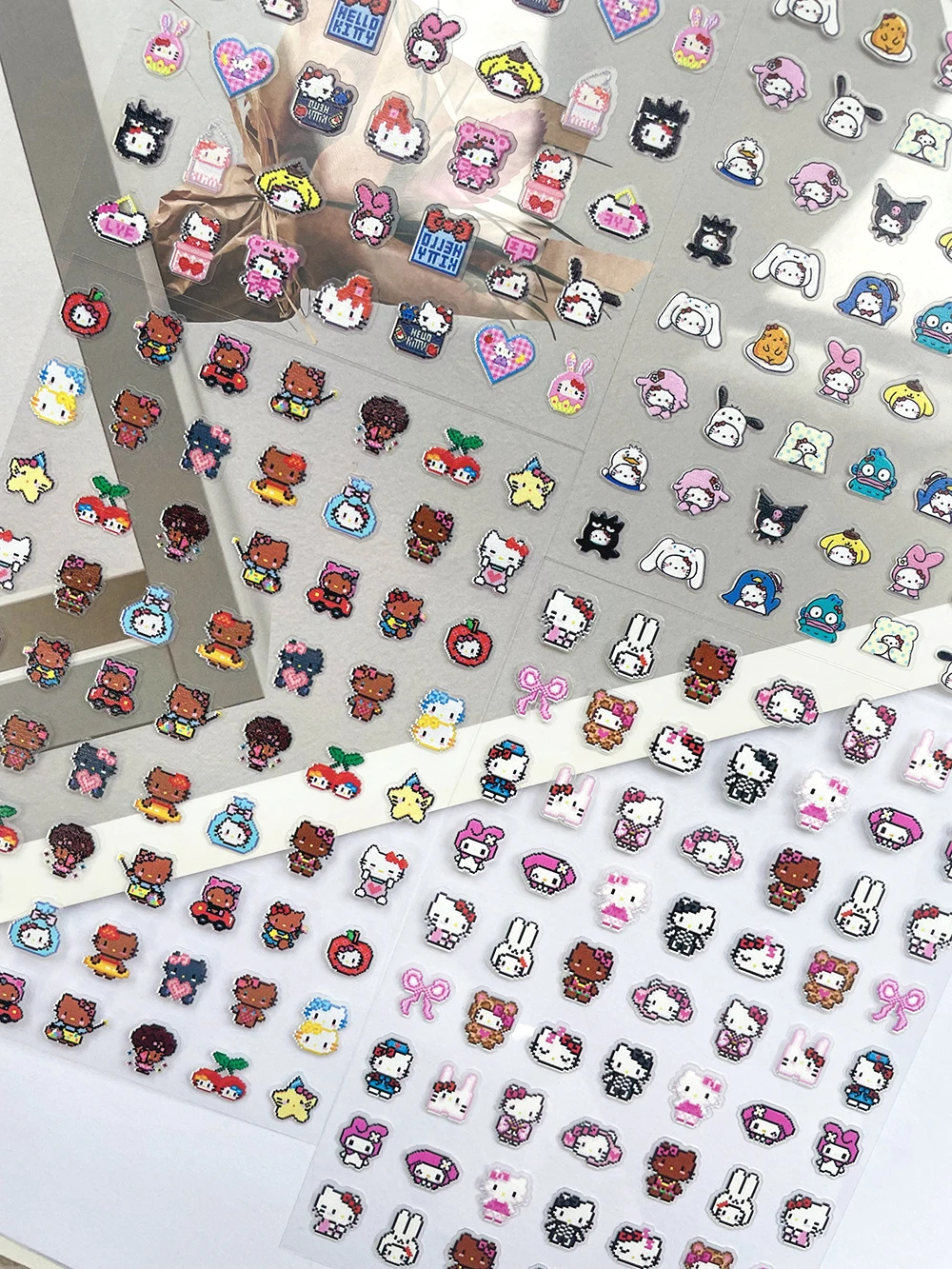 Kawaii милые семейные наклейки