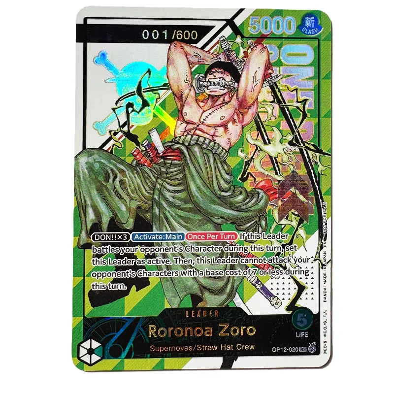 Аниме-карта one piece opcg law - Фотография_3