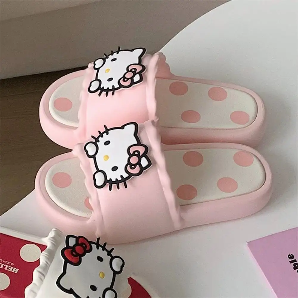 Sanrio hello kitty cat тапочки - Фотография_3
