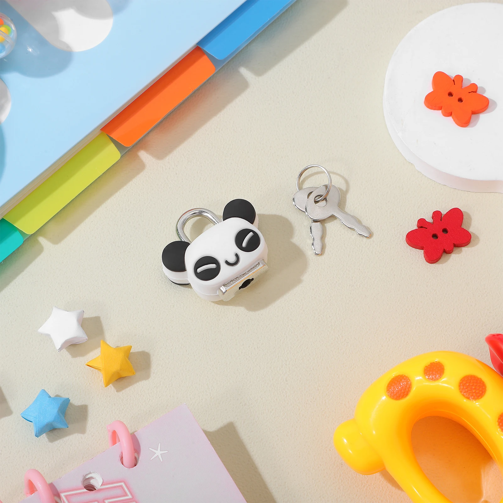 1 комплект, замок для шкафа с пандой