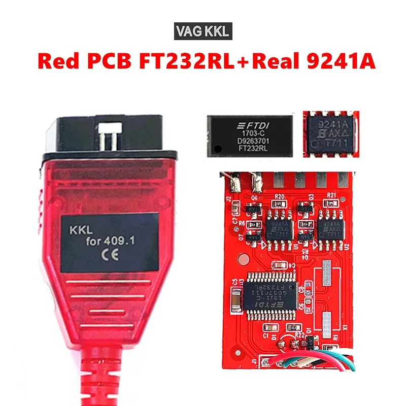 Переключатель obd2 кабель vag kkl 409 - Фотография_2