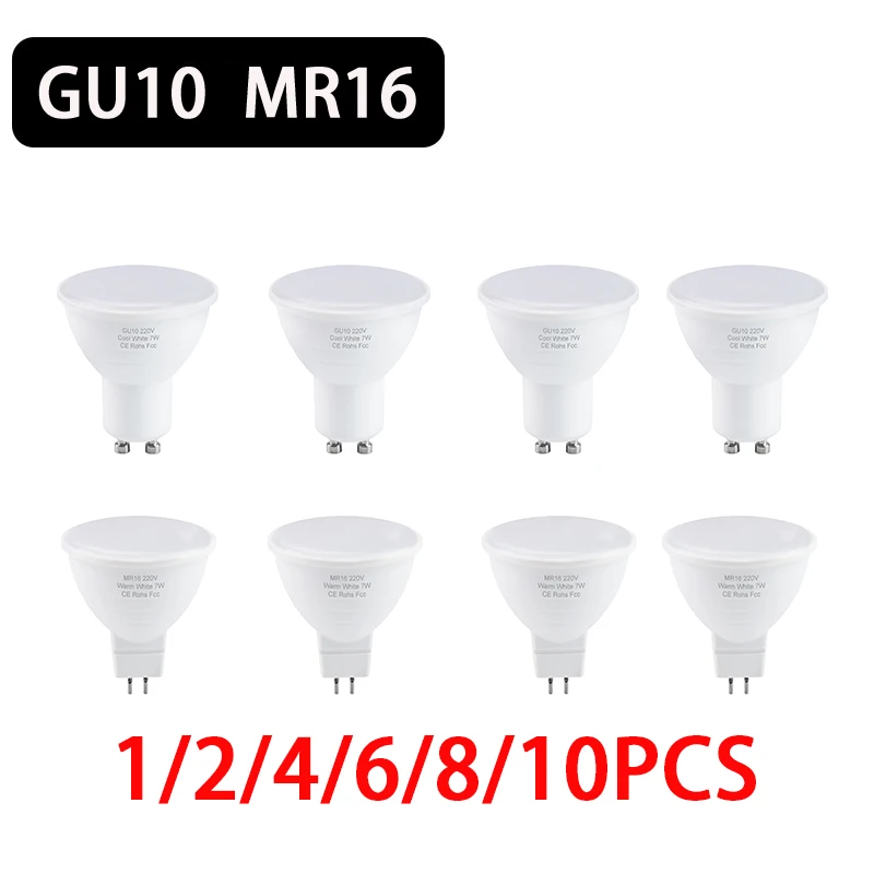 Светодиодные лампы gu10 mr16 светодиодный