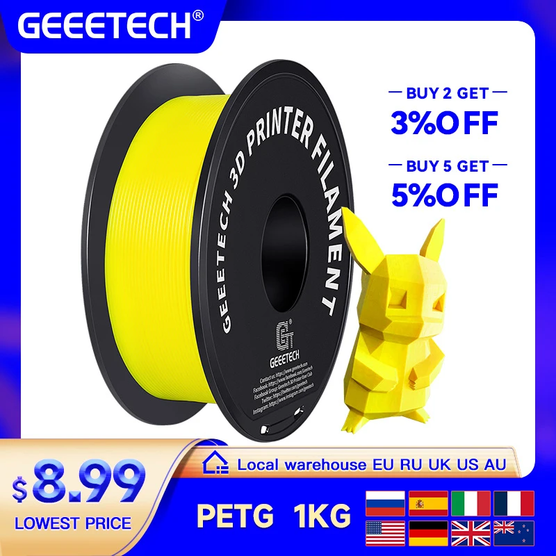 Филамент geeetech для 3d-принтера