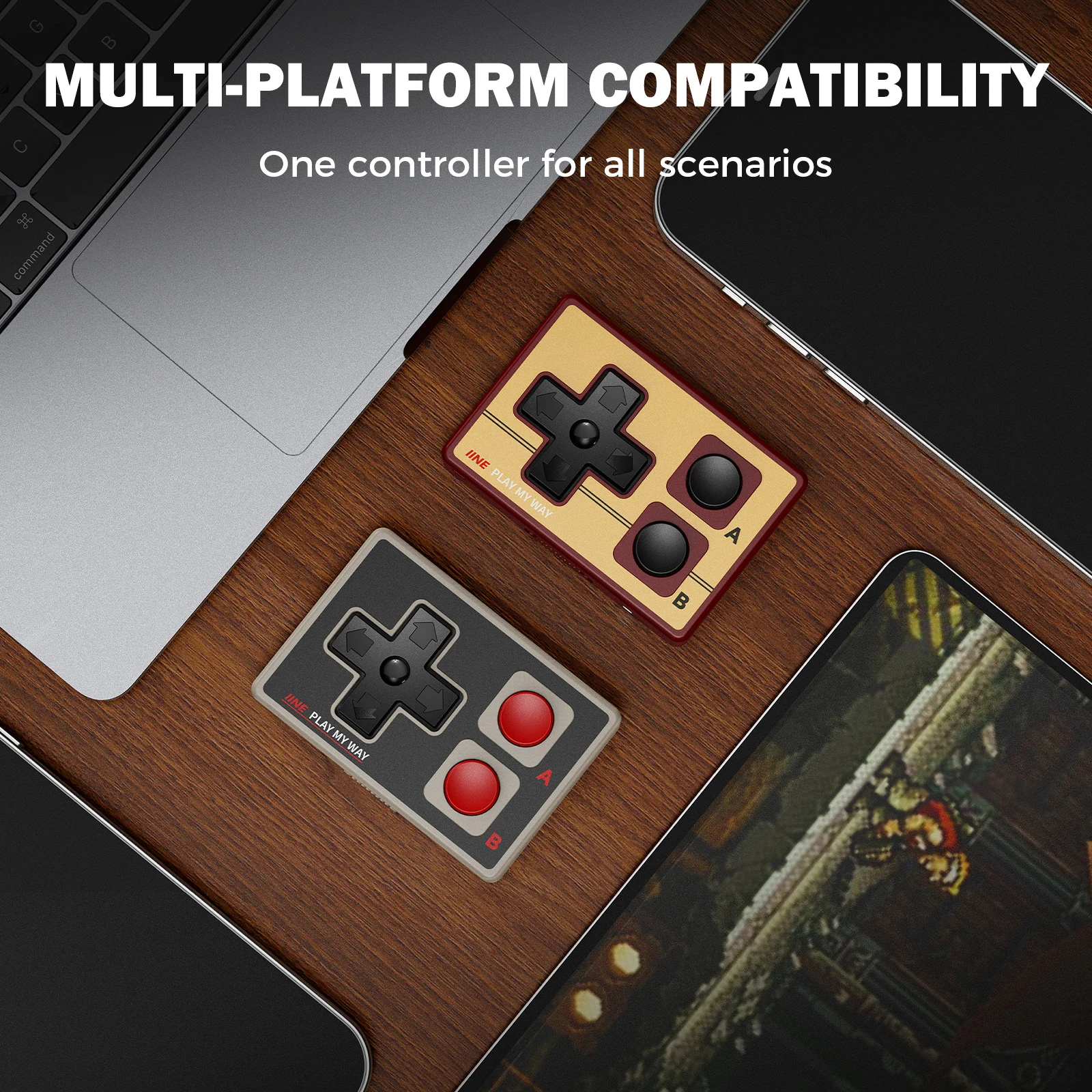 Мини-ретро-контроллер iine gamebrick/портативный - Фотография_6