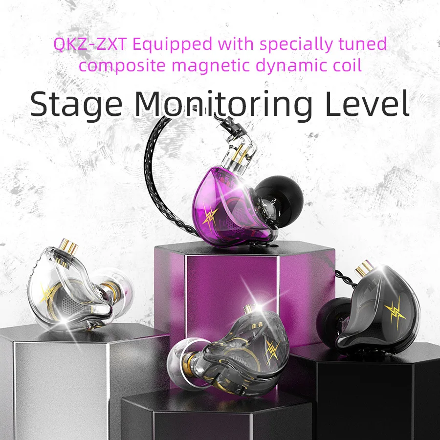 Zxt hifi наушники белые с микрофоном - Фотография_3