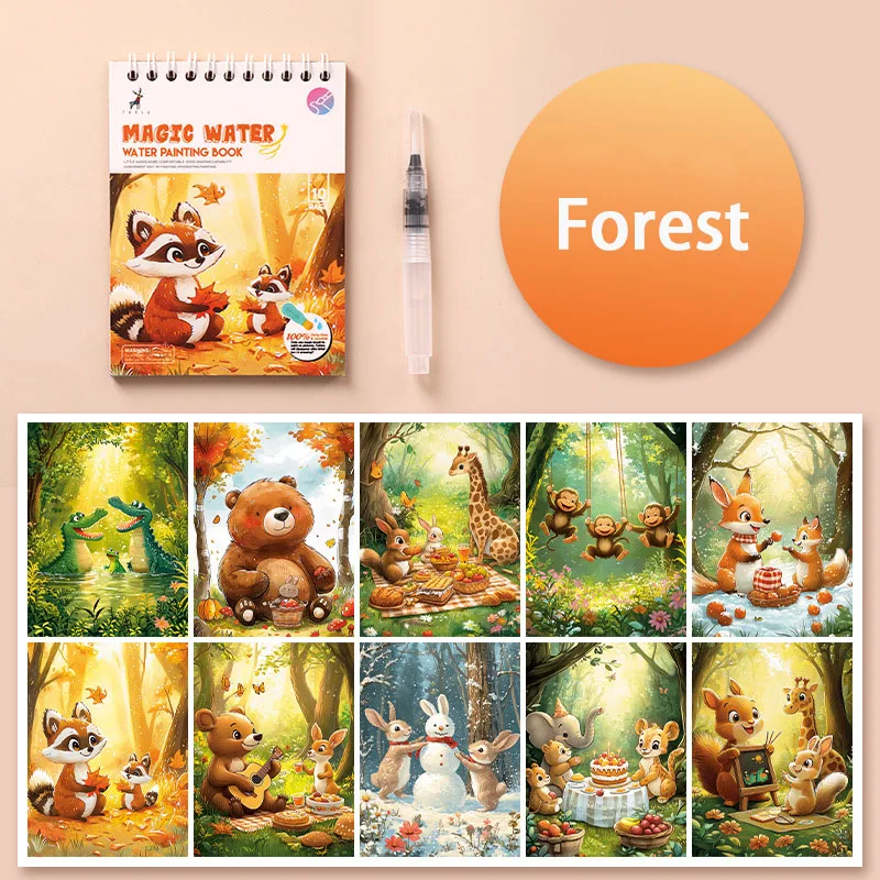 Волшебные водные раскраски для малышей 2 - Фотография_5