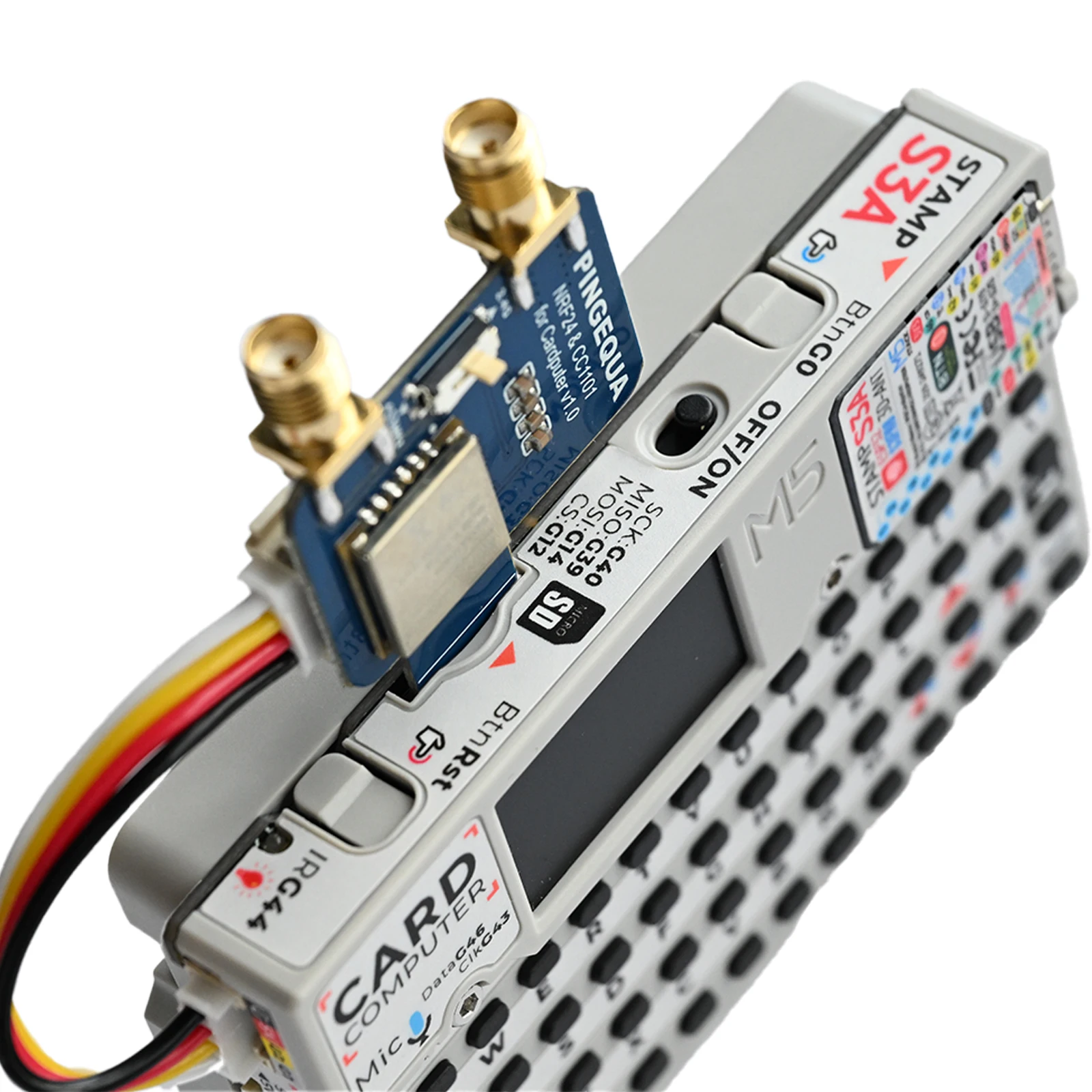 Радиочастотная плита cc1101 433 мгц для картотера m5stack - Фотография_6