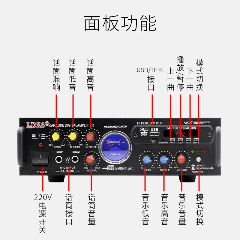 Многофункциональный bluetooth усилитель - Фотография_3