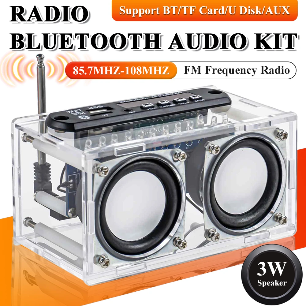 Diy bluetooth-динамик с fm-радио 87