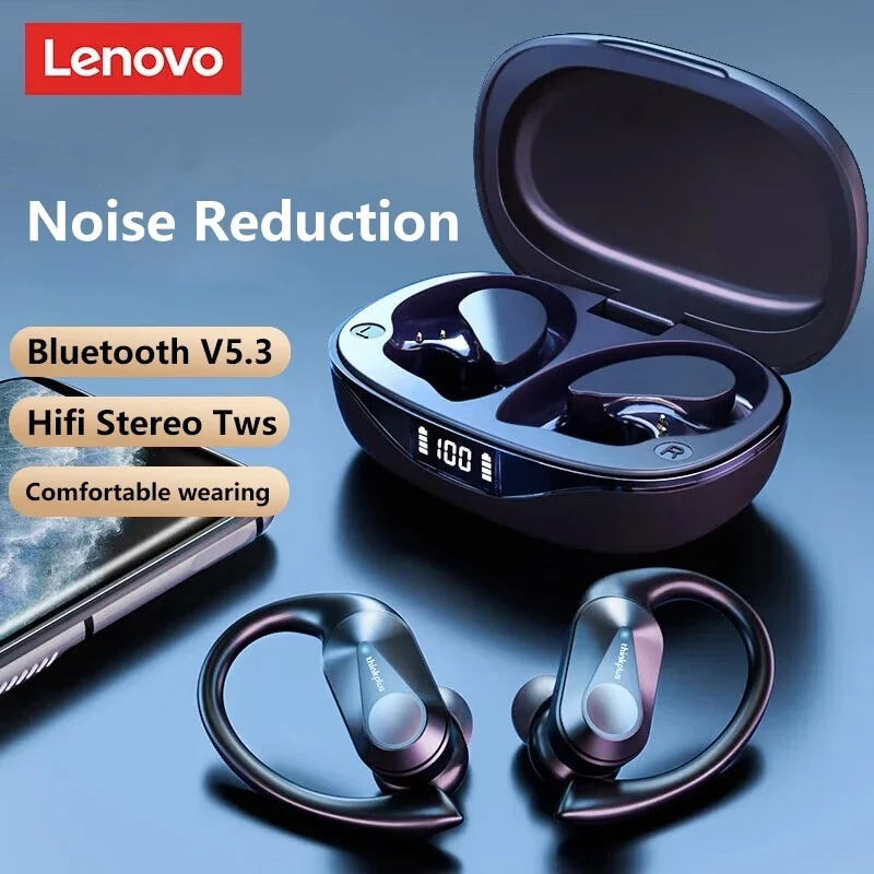Оригинальные наушники lenovo lp75 tws bluetooth v5.3
