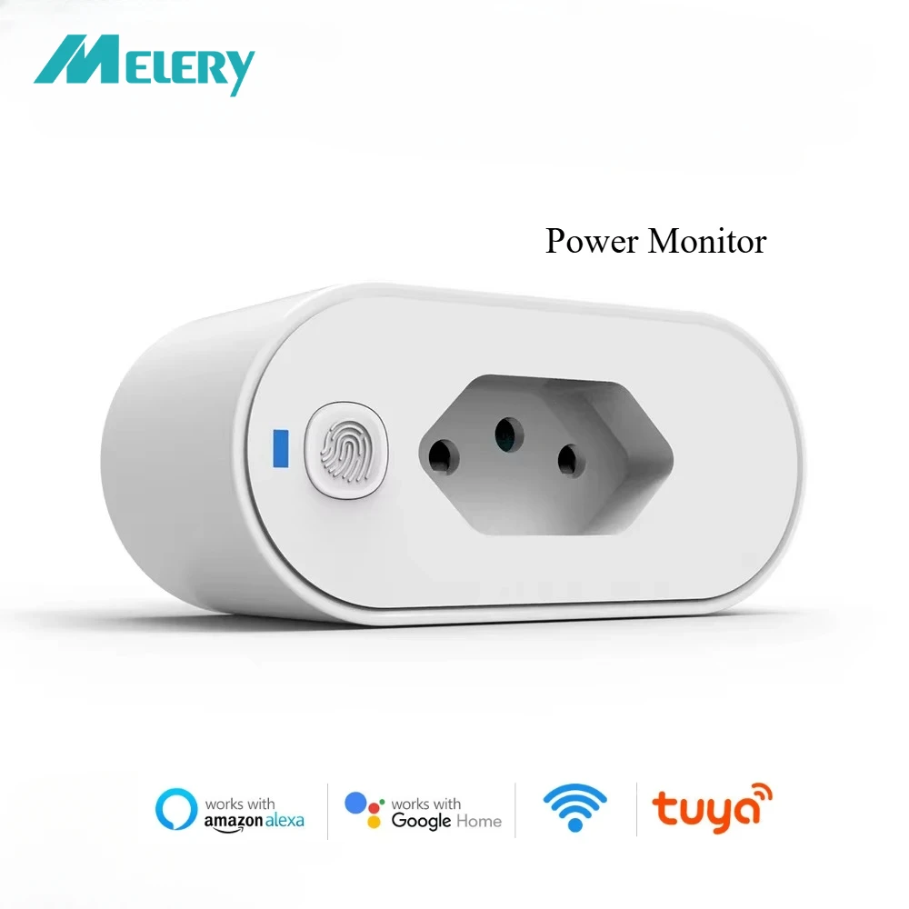 Розетка melery brazil tuya wi-fi