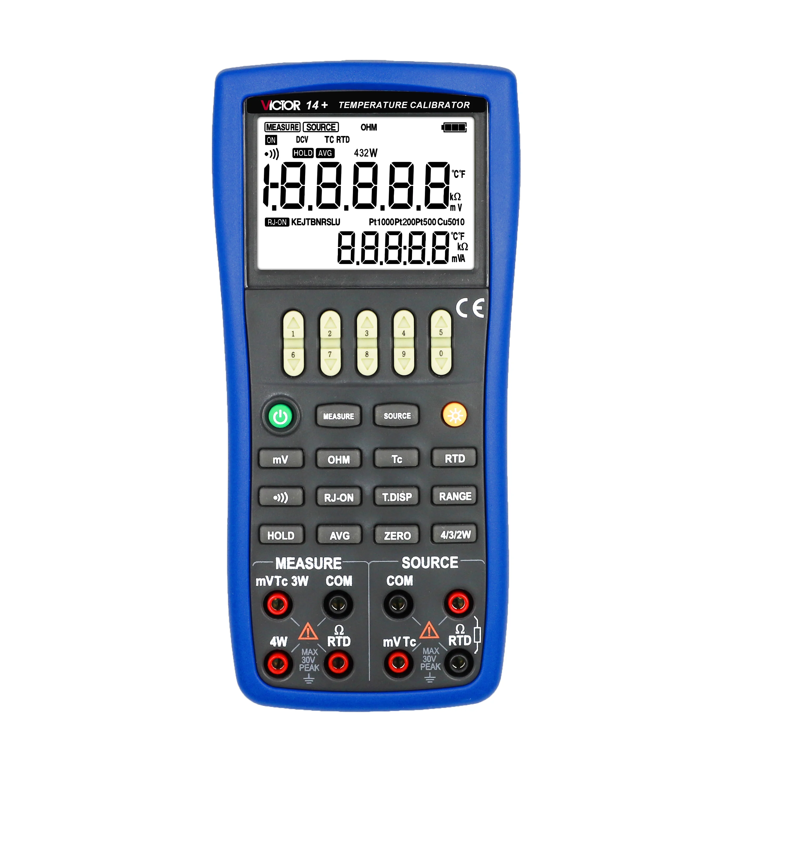 Victor 14+ калибратор термопары - Фотография_5