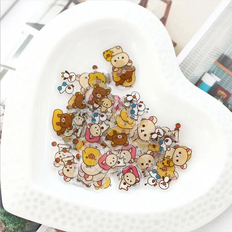 Милая мини-бумажная наклейка rilakkuma - Фотография_3