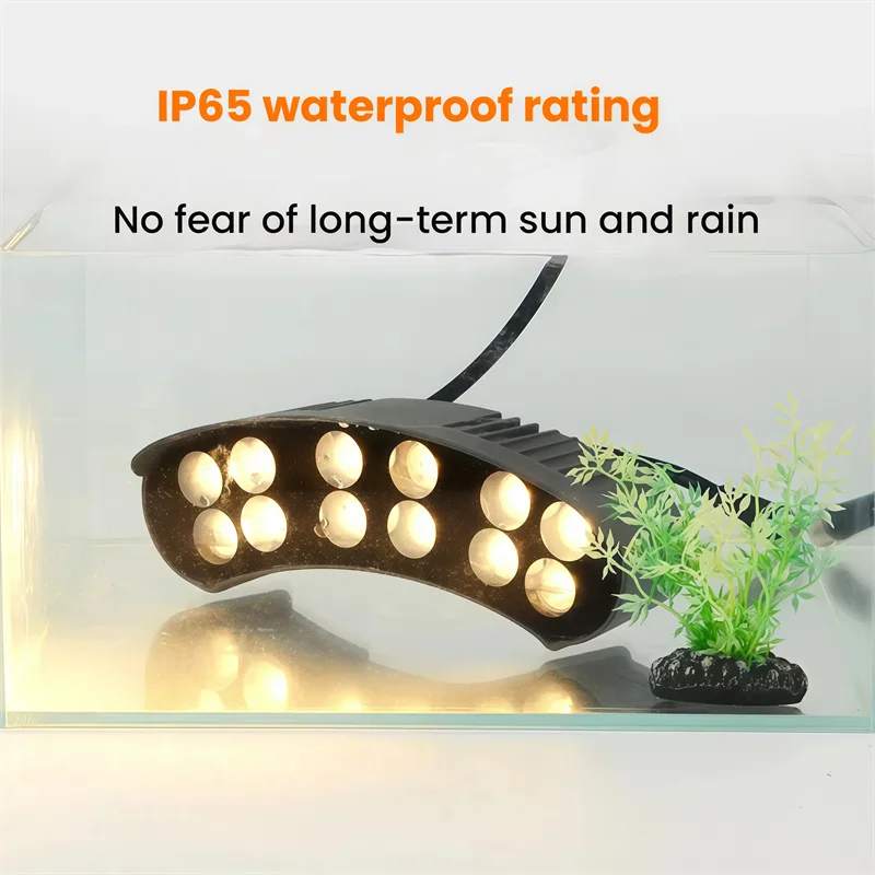 12 вт, rgb, уличные ландшафтные светильники для обнимания деревьев