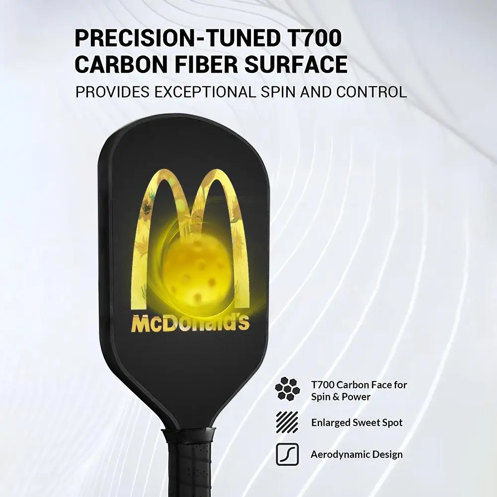 Прохладное весло для пиклбола m-mc-donald'ss t700 - Фотография_3