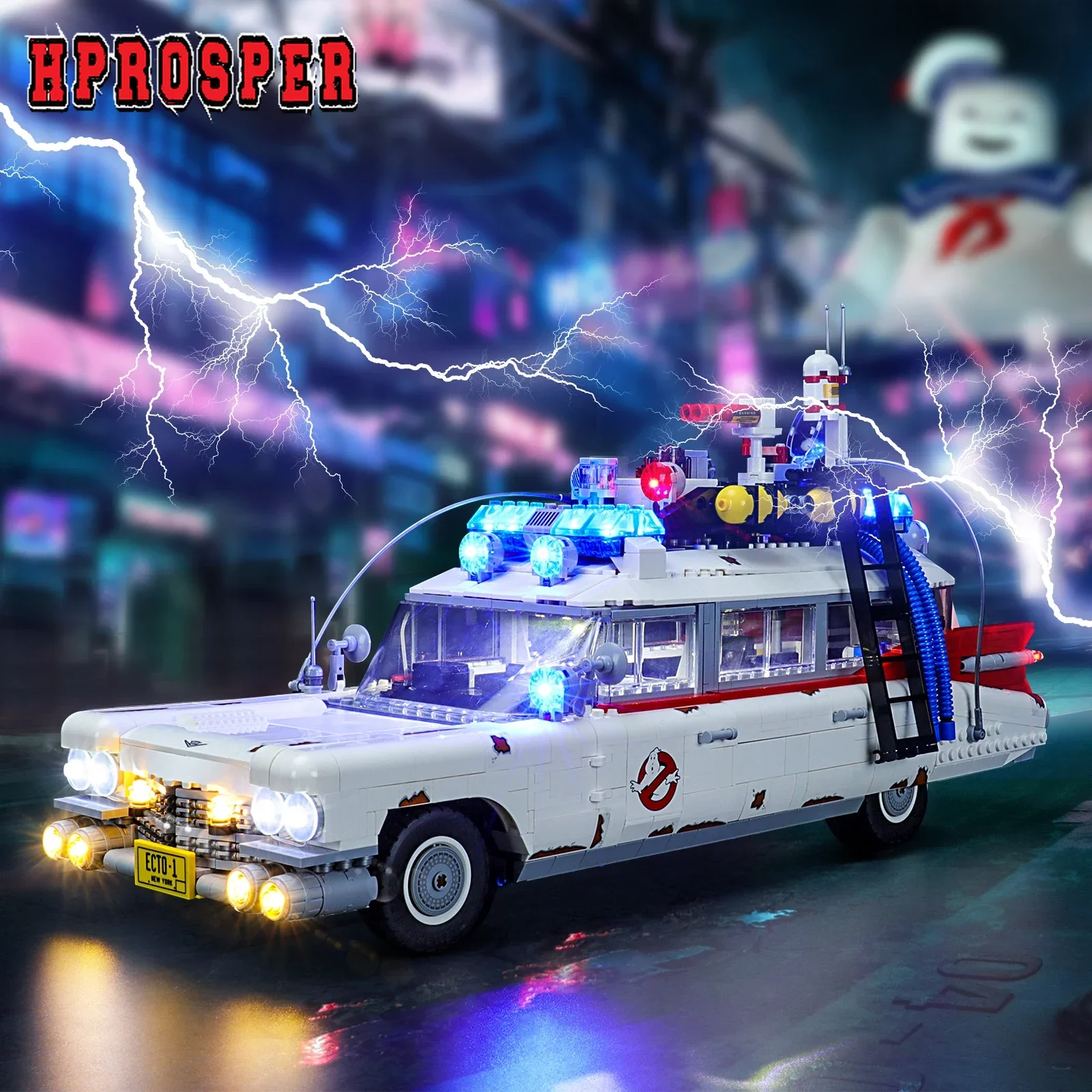 Светодиодный светильник hprosper 5 в для lego 10274 creator expert