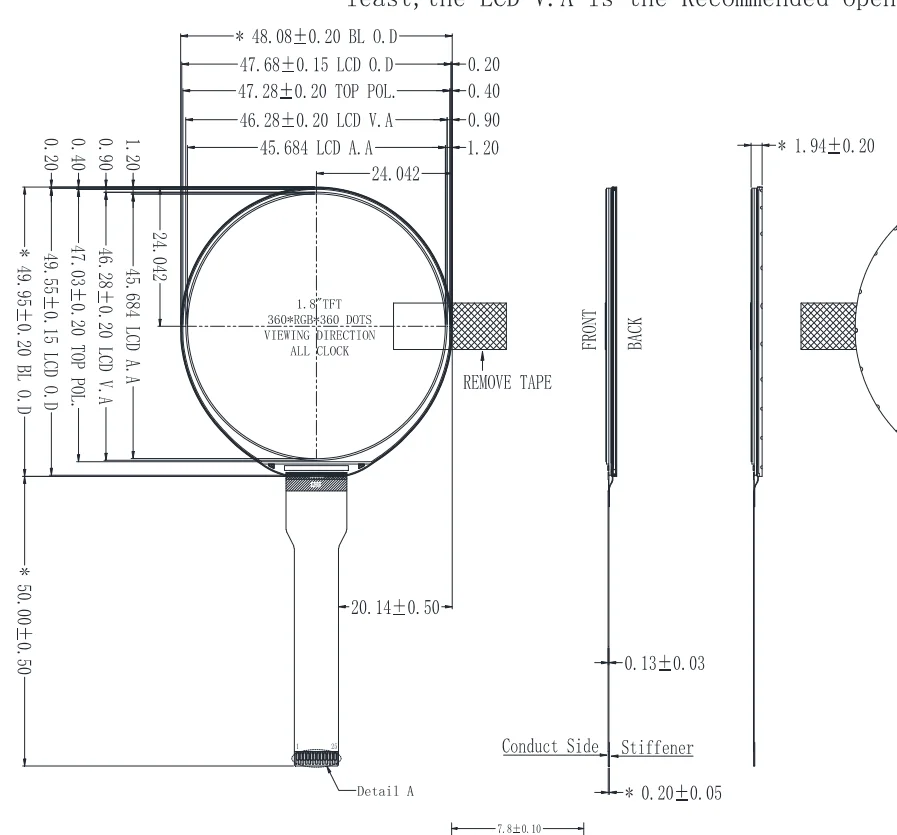 1,8-дюймовый st77916 mcu + spi - Фотография_4