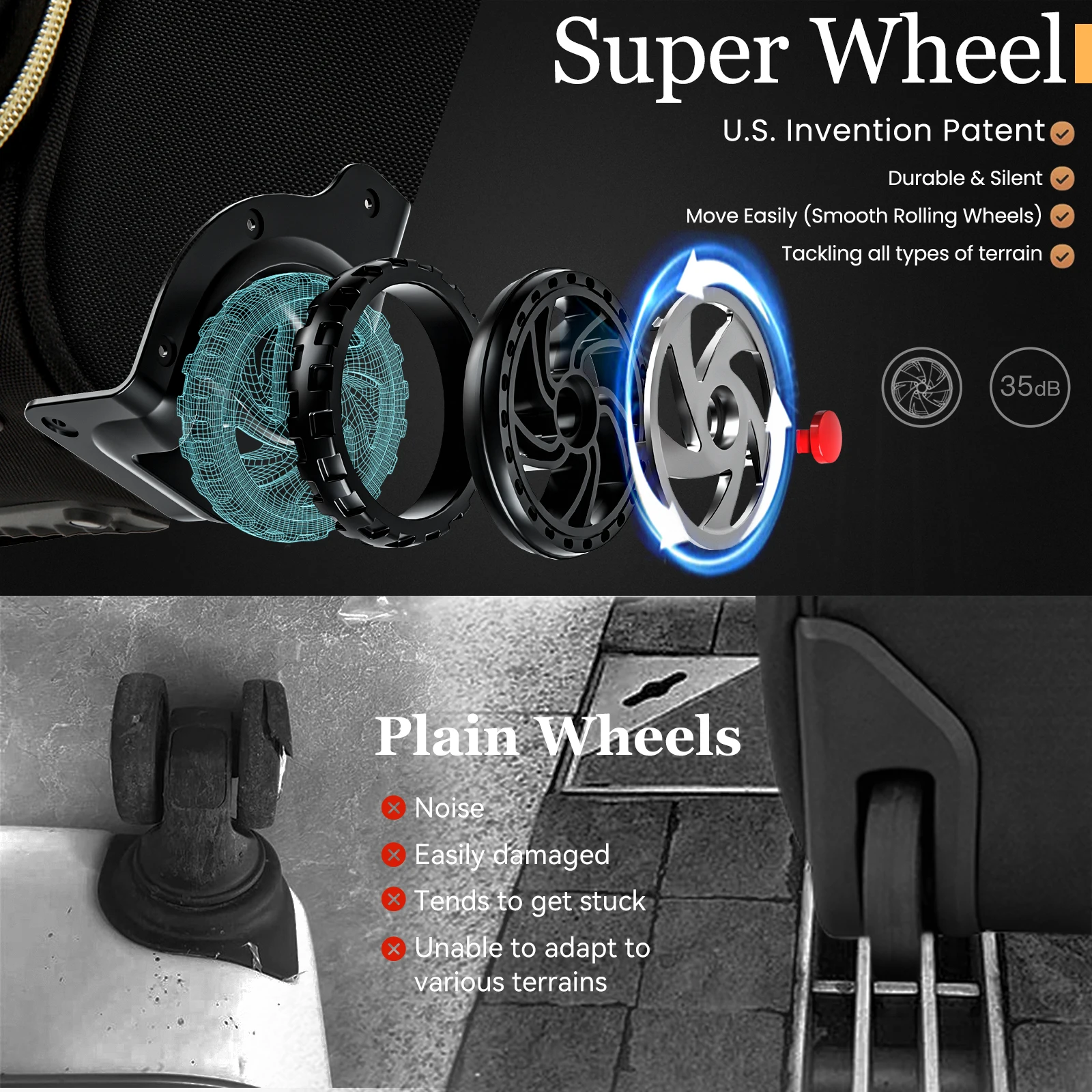 Деловая сумка на колесиках для ноутбука - Фотография_5