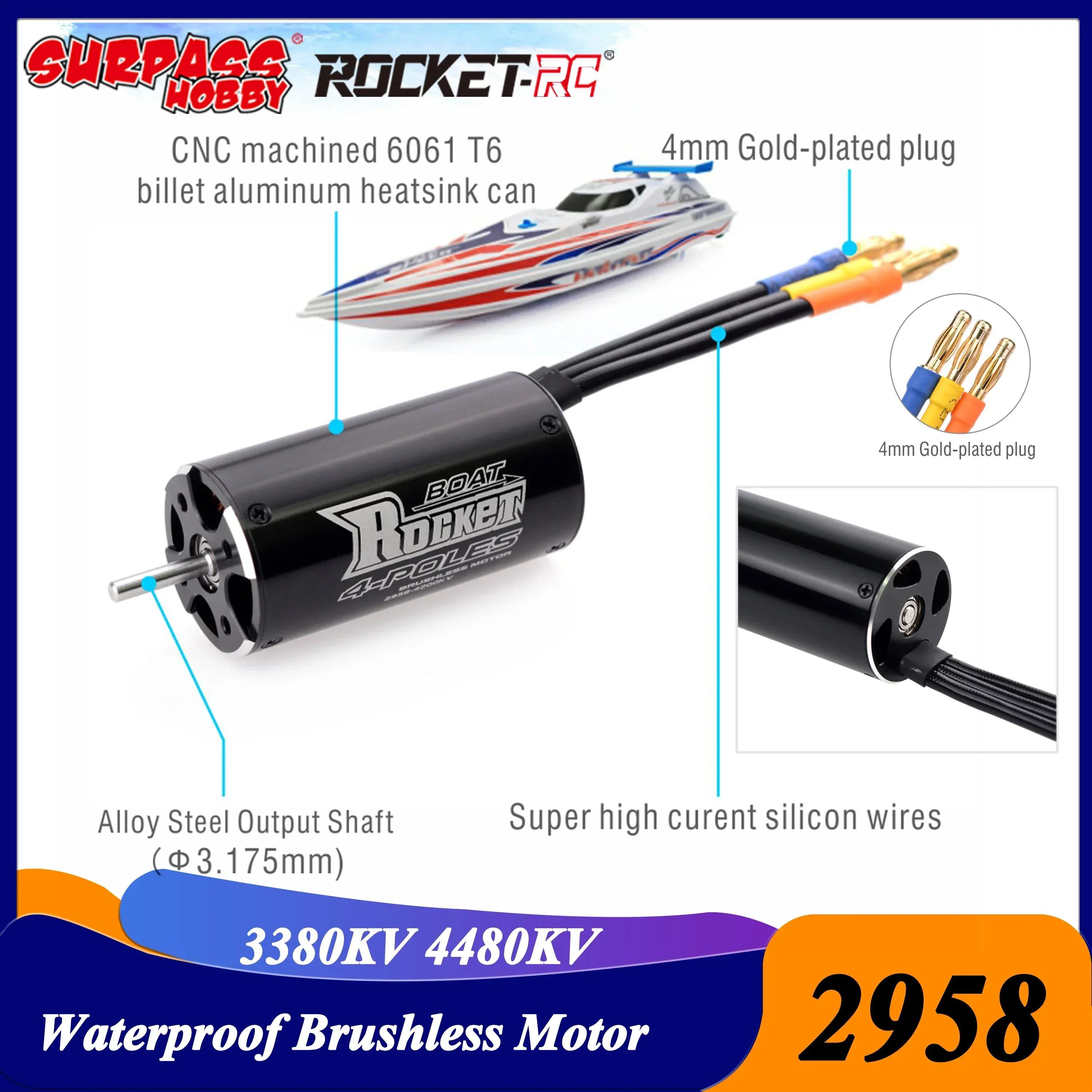 Surpass hobby rocket 2958 3380kv