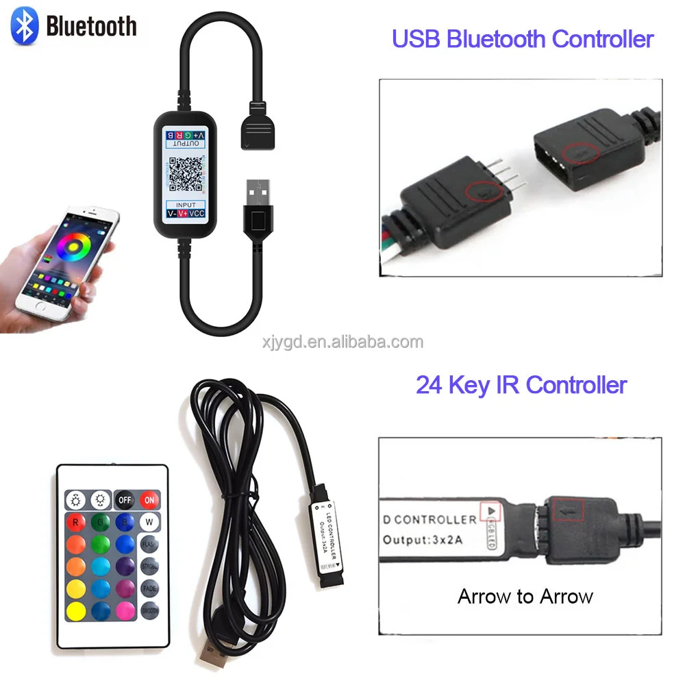 Dc5v usb светодиодный rgb-контроллер - Фотография_4