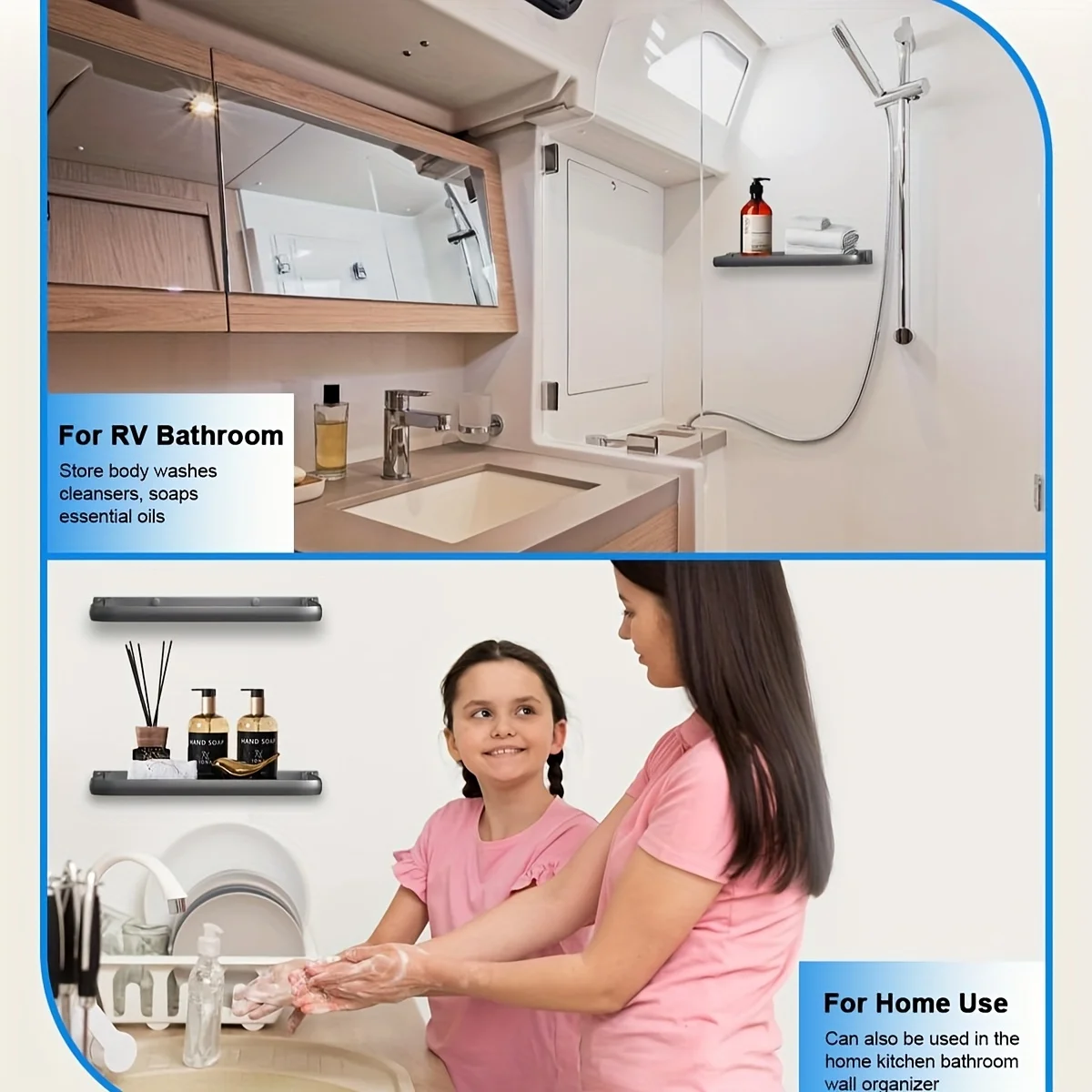 Настенный стеллаж для хранения на колесах - Фотография_3