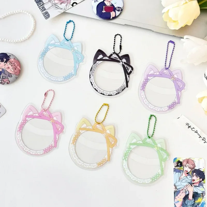 Kawaii cat ear bow кружевной держатель - Фотография_2
