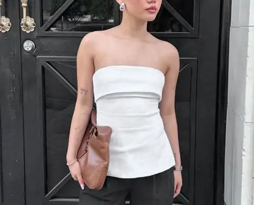 Женский летний новый однотонный - Фотография_2