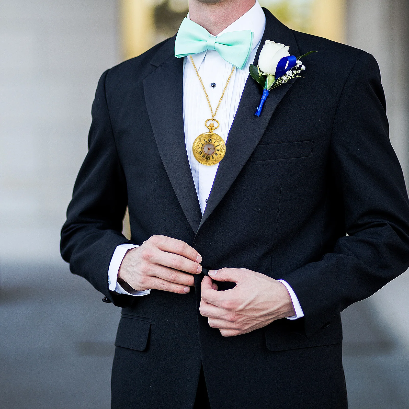 Карманные часы в стиле ретро - Фотография_4