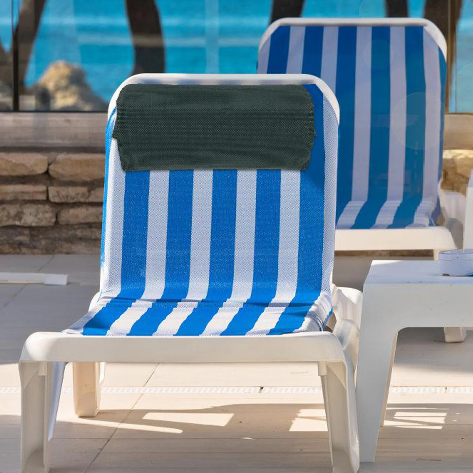 Подушка для подголовника шезлонга для пляжного кресла - Фотография_2