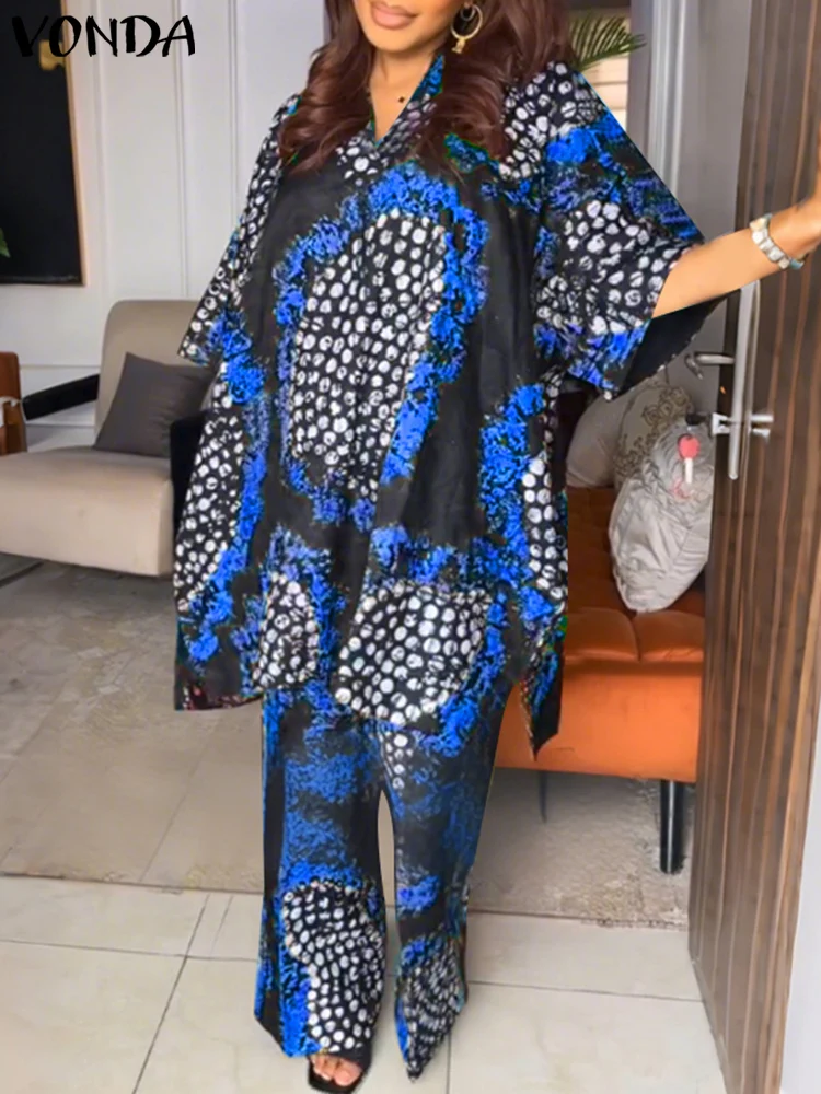 Плюс размер 5xl vonda женские брюки - Фотография_3