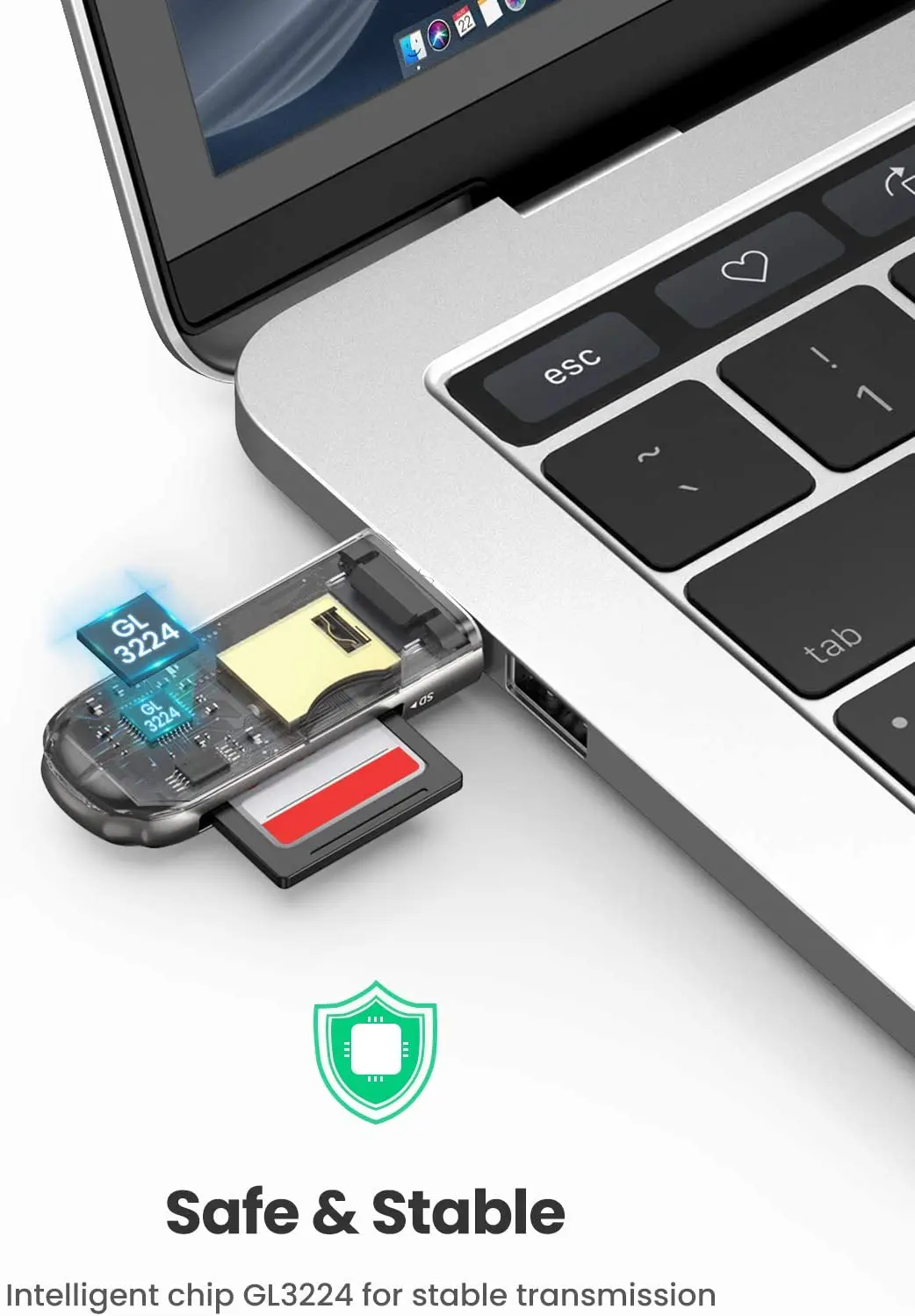 Устройство чтения карт памяти ugreen usb 3 - Фотография_5