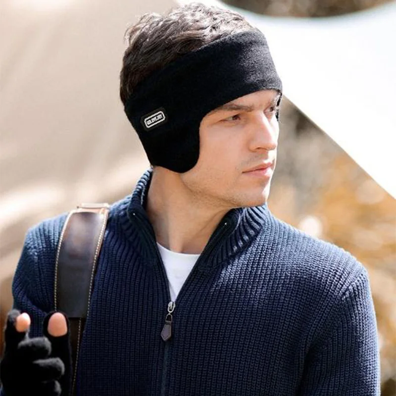 Теплые наушники для бега - Фотография_2