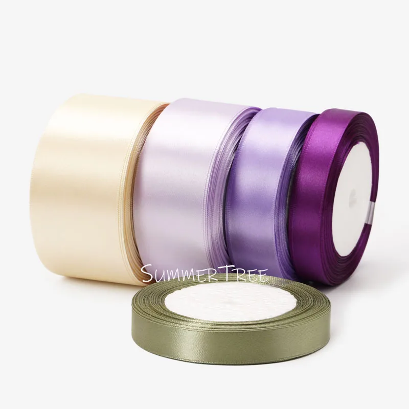 Атласная лента 25 ярдов 6 мм-50 - Фотография_5